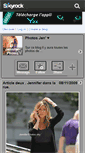 Mobile Screenshot of jennifer-photos.skyrock.com