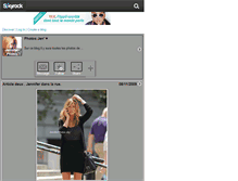 Tablet Screenshot of jennifer-photos.skyrock.com