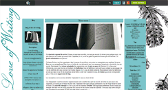 Desktop Screenshot of love-of-writing.skyrock.com