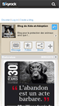 Mobile Screenshot of aide-et-adoption.skyrock.com