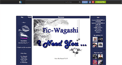 Desktop Screenshot of fic-wagashi.skyrock.com