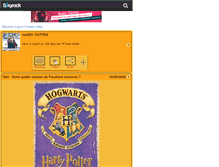 Tablet Screenshot of hogwarts03.skyrock.com