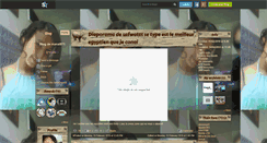 Desktop Screenshot of manal871.skyrock.com