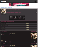 Tablet Screenshot of bellaxmelody.skyrock.com