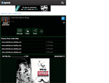 Tablet Screenshot of dezzaz-cheb-bilal.skyrock.com