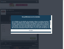 Tablet Screenshot of laseriefr3plusbellelavie.skyrock.com