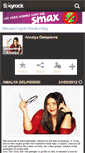 Mobile Screenshot of delepierre-amalya.skyrock.com