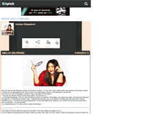 Tablet Screenshot of delepierre-amalya.skyrock.com