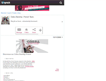 Tablet Screenshot of cobrastarship-france.skyrock.com