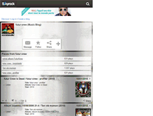 Tablet Screenshot of futurcrew786.skyrock.com
