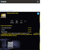 Tablet Screenshot of afrikamikazofficiel.skyrock.com