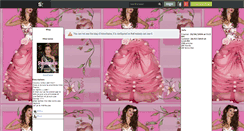 Desktop Screenshot of missshaina.skyrock.com