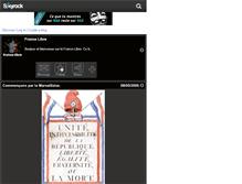 Tablet Screenshot of france-libre.skyrock.com