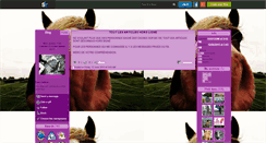 Desktop Screenshot of pony-napo.skyrock.com