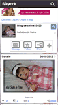 Mobile Screenshot of celine33520.skyrock.com
