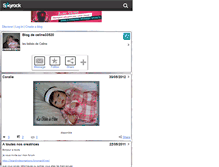 Tablet Screenshot of celine33520.skyrock.com