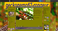 Desktop Screenshot of geckonemo62-rongeur.skyrock.com