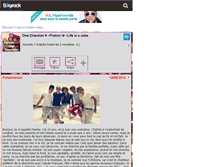 Tablet Screenshot of fiction----one-direction.skyrock.com