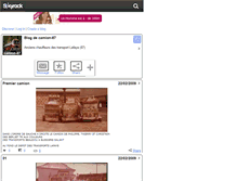 Tablet Screenshot of camion-87.skyrock.com