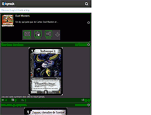 Tablet Screenshot of duelmasters5.skyrock.com