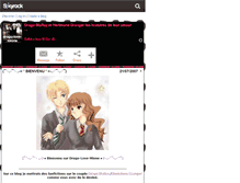 Tablet Screenshot of drago-love-mione.skyrock.com