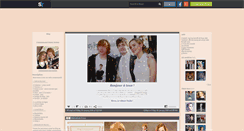 Desktop Screenshot of communaute-harrypotter.skyrock.com