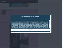 Tablet Screenshot of mlle-felton.skyrock.com