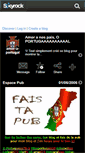 Mobile Screenshot of amor-a-portugal.skyrock.com