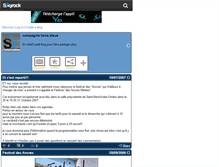 Tablet Screenshot of ciefarcebleue.skyrock.com