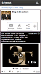 Mobile Screenshot of 3t--jackson.skyrock.com