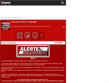 Tablet Screenshot of alerte-enlevement-france.skyrock.com