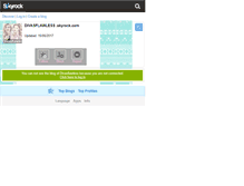 Tablet Screenshot of divasflawless.skyrock.com