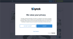 Desktop Screenshot of ohmauvais-genre.skyrock.com