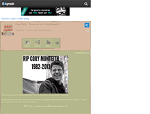 Tablet Screenshot of corydaily.skyrock.com