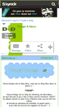 Mobile Screenshot of decoo-design.skyrock.com