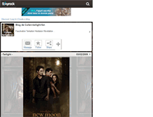 Tablet Screenshot of cullen-twilight-fan.skyrock.com