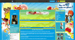 Desktop Screenshot of bellejullie.skyrock.com