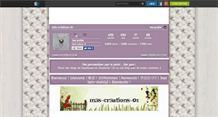 Desktop Screenshot of m3s-cr3ations-01.skyrock.com
