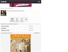 Tablet Screenshot of jean-baptiste-maunier19.skyrock.com