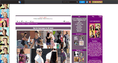 Desktop Screenshot of cast-glee-france.skyrock.com