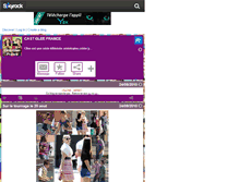 Tablet Screenshot of cast-glee-france.skyrock.com
