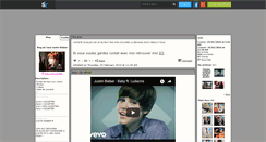 Desktop Screenshot of fane-justin-bieber.skyrock.com
