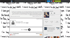 Desktop Screenshot of eternelleinsatisfaite.skyrock.com