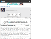 Tablet Screenshot of eternelleinsatisfaite.skyrock.com