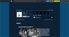 Desktop Screenshot of julien-namur.skyrock.com