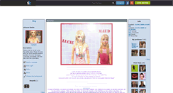 Desktop Screenshot of luciesim.skyrock.com