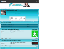 Tablet Screenshot of electriixx-musique.skyrock.com