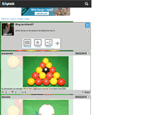 Tablet Screenshot of billard37.skyrock.com