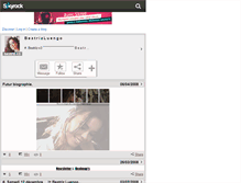 Tablet Screenshot of beatriz-x3.skyrock.com