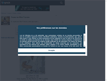 Tablet Screenshot of miss-frances.skyrock.com